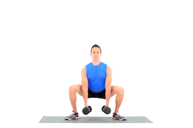 Sumo squats